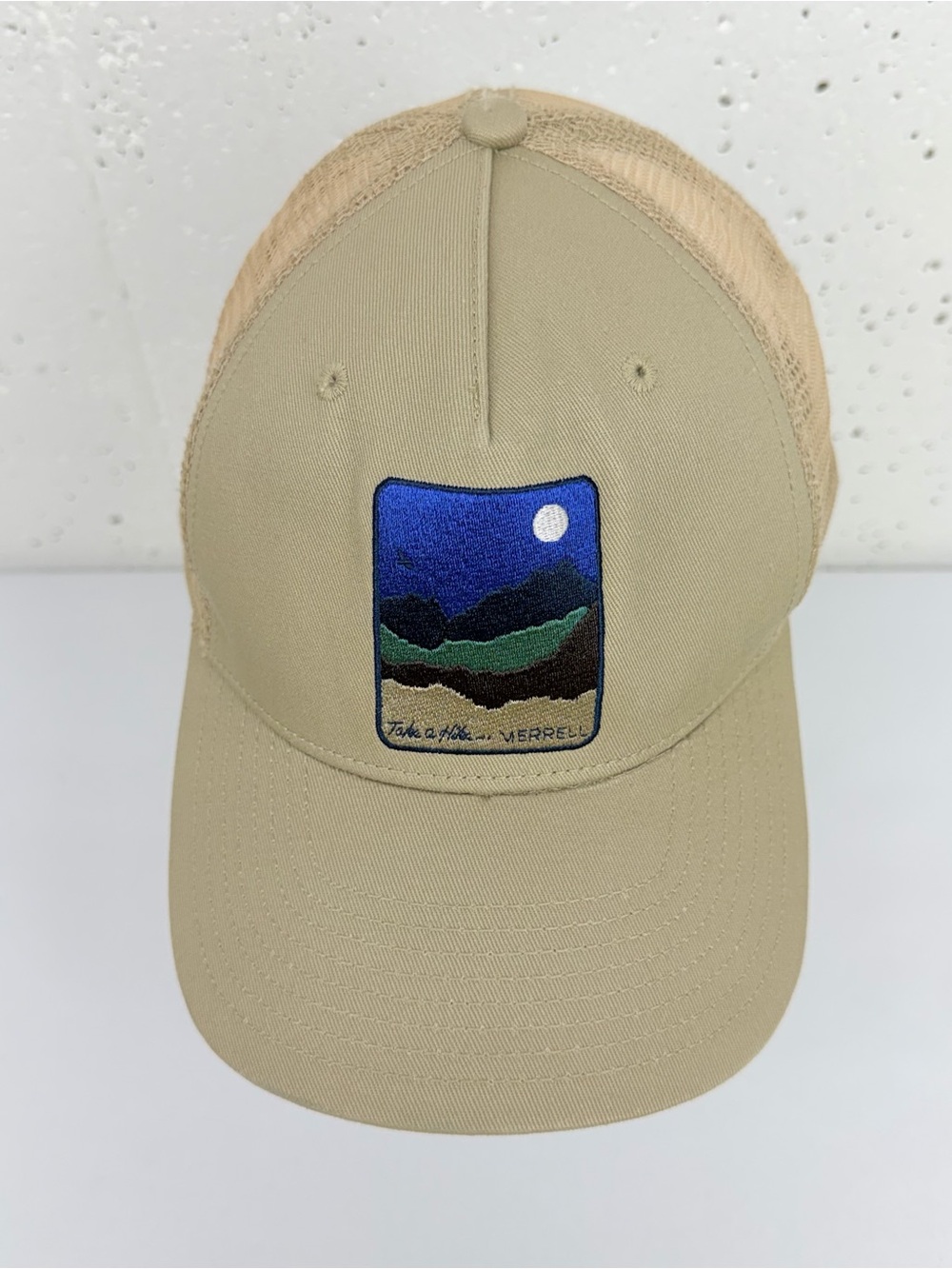 Merrell Lot of 2 Brown & Tan Adjustable Hats - Picture 2 of 14